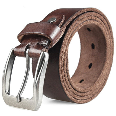 Top Layer Leather  Casual High Quality Men Belt