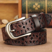 Genuine Leather Belts for Women Second Layer Cowskin Woman Belt
