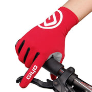 Women Touch Screen Long Full Fingers Gel Sports Cycling Gloves