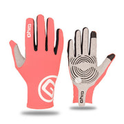 Women Touch Screen Long Full Fingers Gel Sports Cycling Gloves