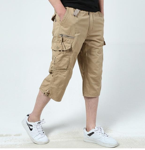 Shorts Male Summer Cargo cotton Shorts - FIVE TIGERS 