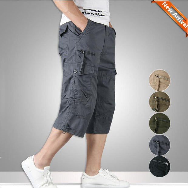Shorts Male Summer Cargo cotton Shorts - FIVE TIGERS 