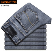 Men's Jeans Classic Style Business Casual Advanced Stretch