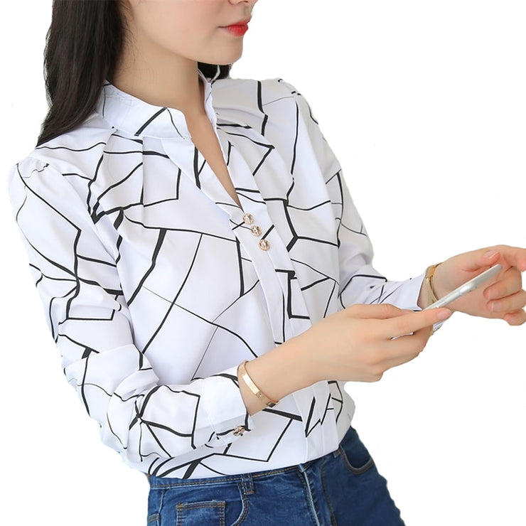 Women Blouses Plus Size Tops Casual Shirt Female Blusas