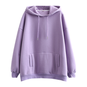 Women fleece cotton hoodie sweatshirts oversize ladies pullovers