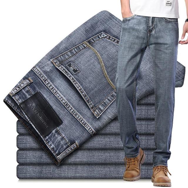 Men  Classic Jeans Denim Overalls Mens Pants