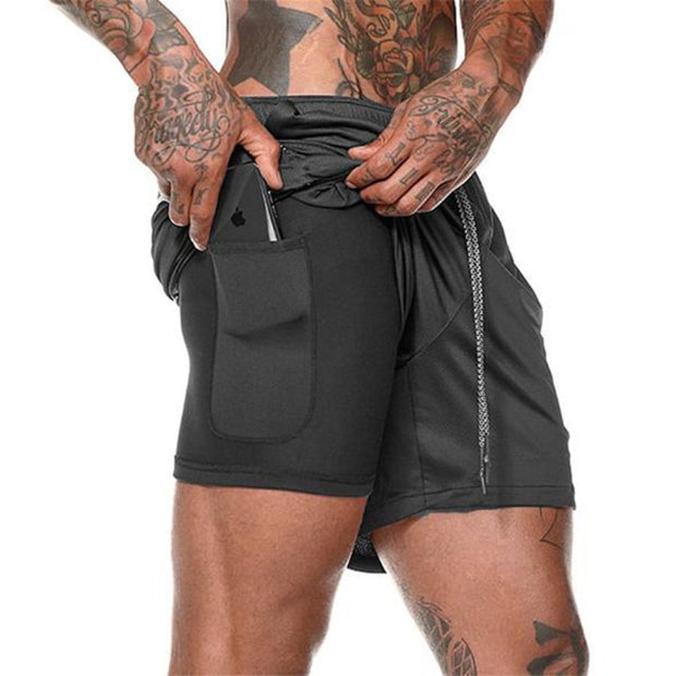 2024 NEW Men's 2-in-1 Gym Shorts