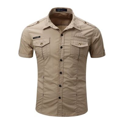 Mens 2022 New Arrive Cargo Casual Shirts