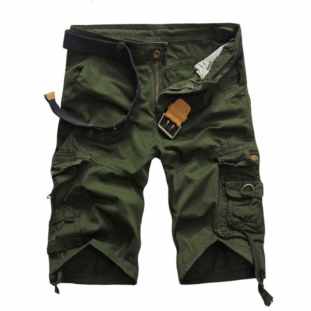 Mens Fahison Military Cargo Shorts