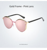 Women New Retro Round Polarized Sunglasses