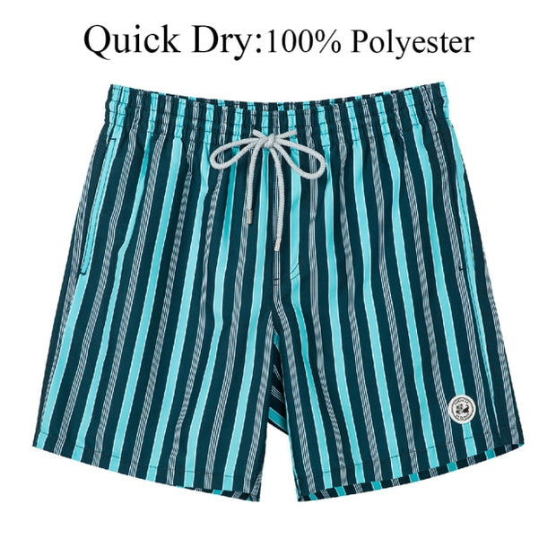 Mens Swim Trunks Quick Dry Beach Swimming Shorts