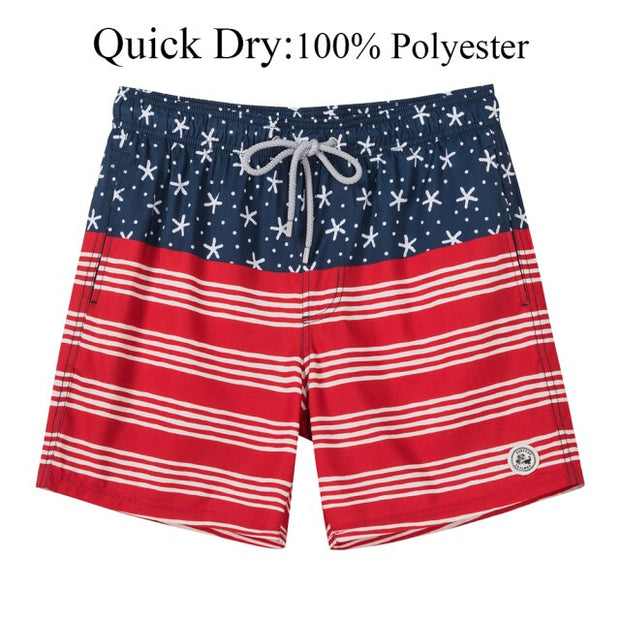 Mens Swim Trunks Quick Dry Beach Swimming Shorts