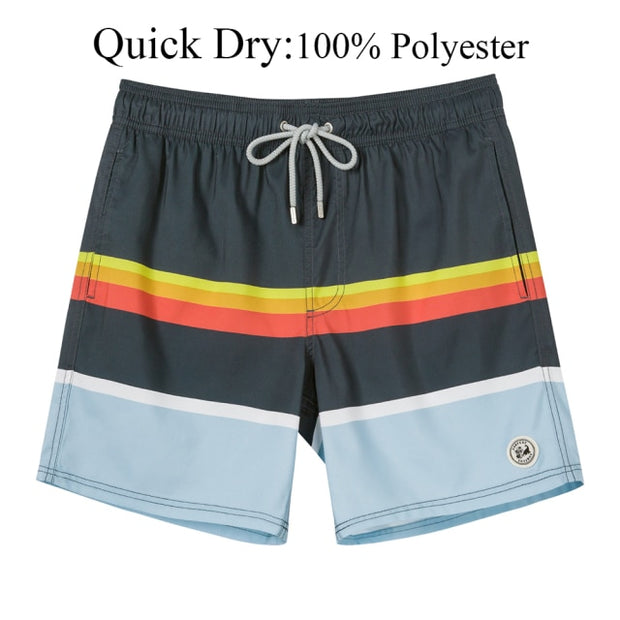 Mens Swim Trunks Quick Dry Beach Swimming Shorts