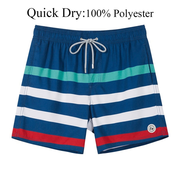 Mens Swim Trunks Quick Dry Beach Swimming Shorts