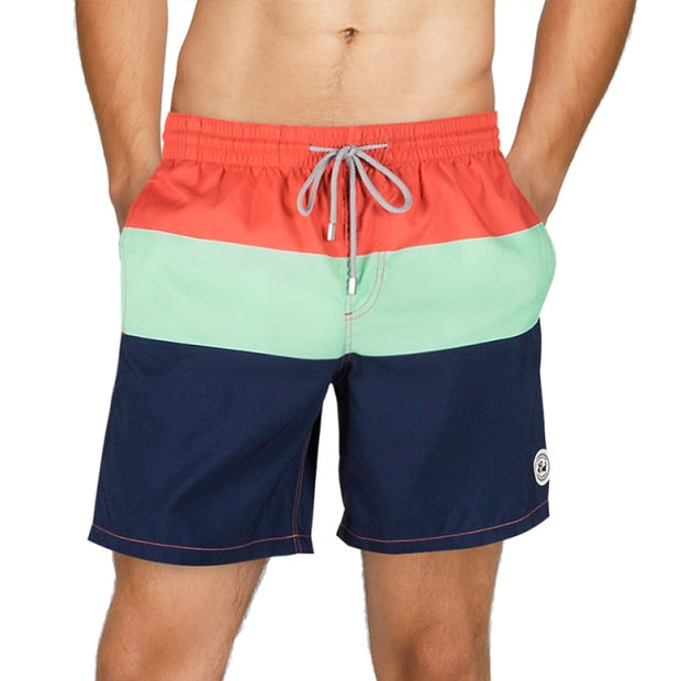 Mens Beach Shorts Surfing Boardshorts with Mesh Lining