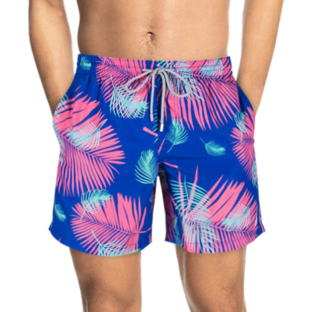 Mens Beach Shorts Surfing Boardshorts with Mesh Lining