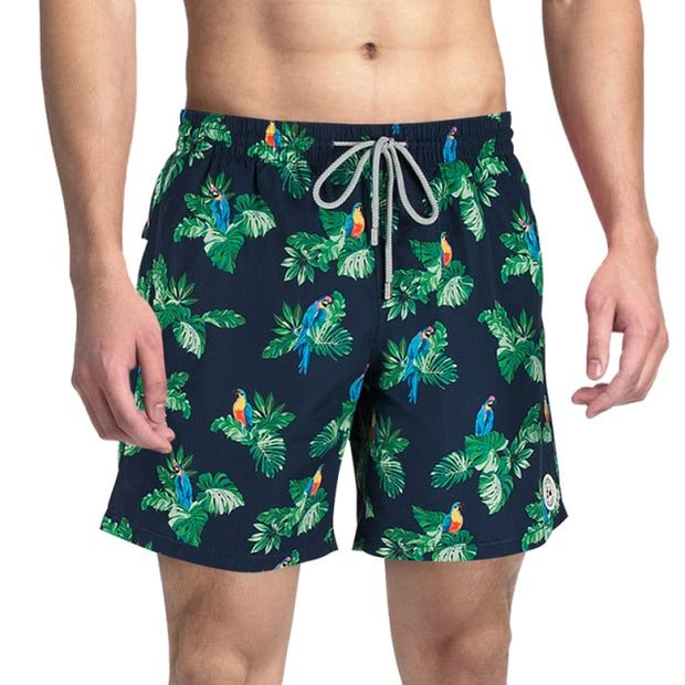 Mens Beach Shorts Surfing Boardshorts with Mesh Lining