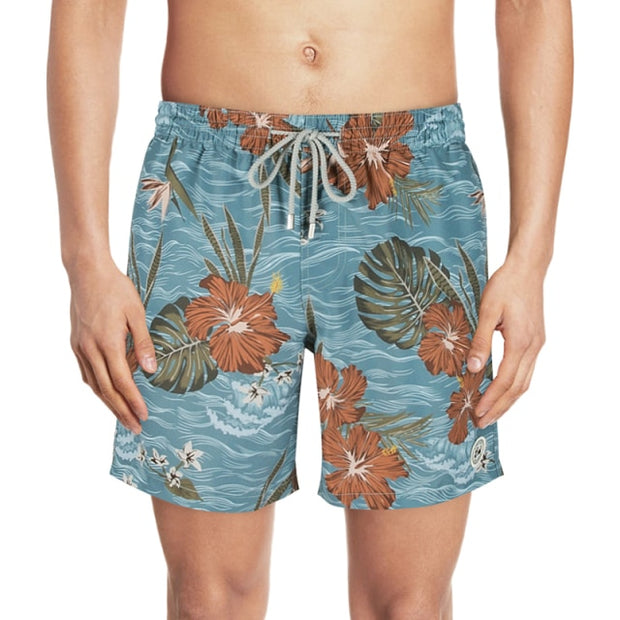 Mens Beach Shorts Surfing Boardshorts with Mesh Lining