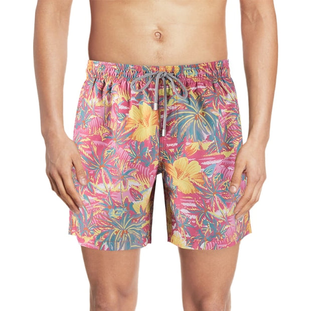 Mens Beach Shorts Surfing Boardshorts with Mesh Lining