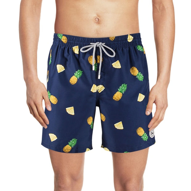 Mens Beach Shorts Surfing Boardshorts with Mesh Lining