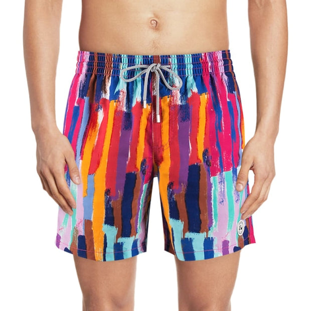 Mens Beach Shorts Surfing Boardshorts with Mesh Lining