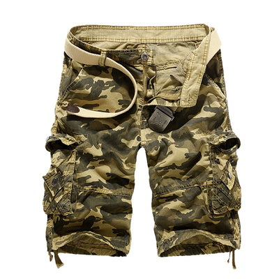 Men Loose Cargo Shorts
