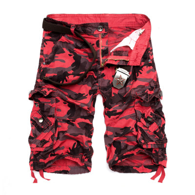 Men Loose Cargo Shorts
