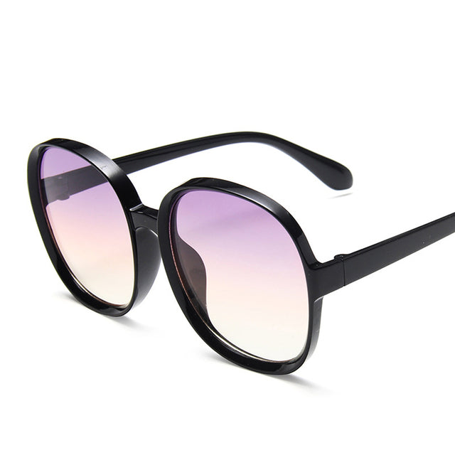 Women New Round Frame Sunglasses