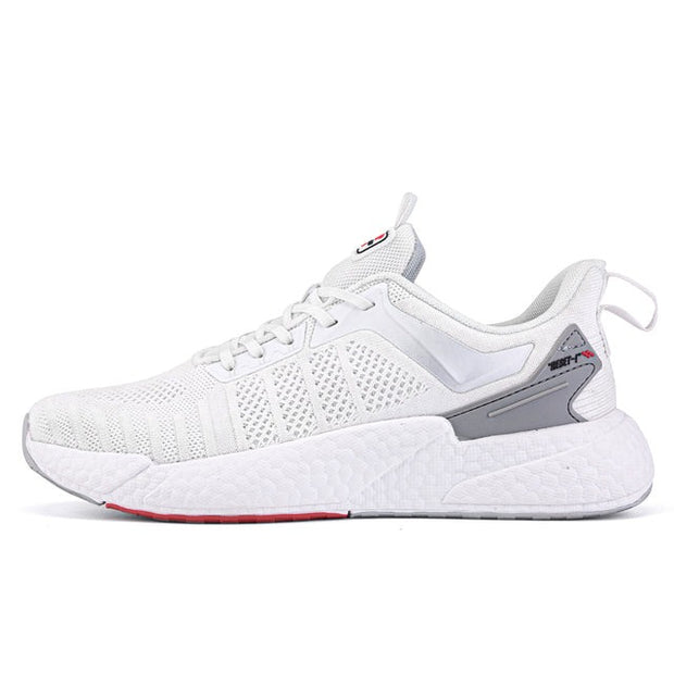 New Men's Knit Sneakers Comfortable Walking Shoes